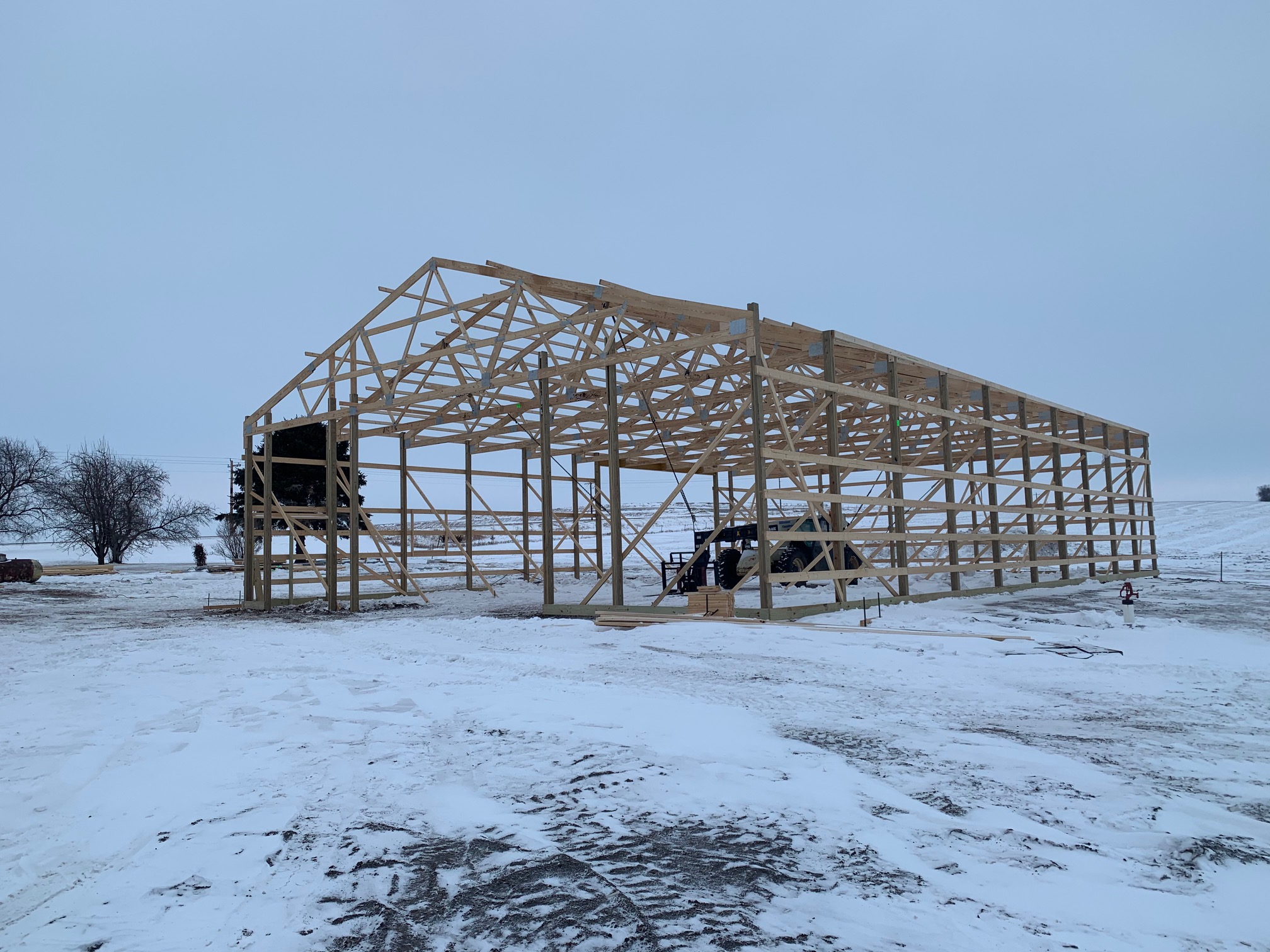 Pole Barn Storage Building