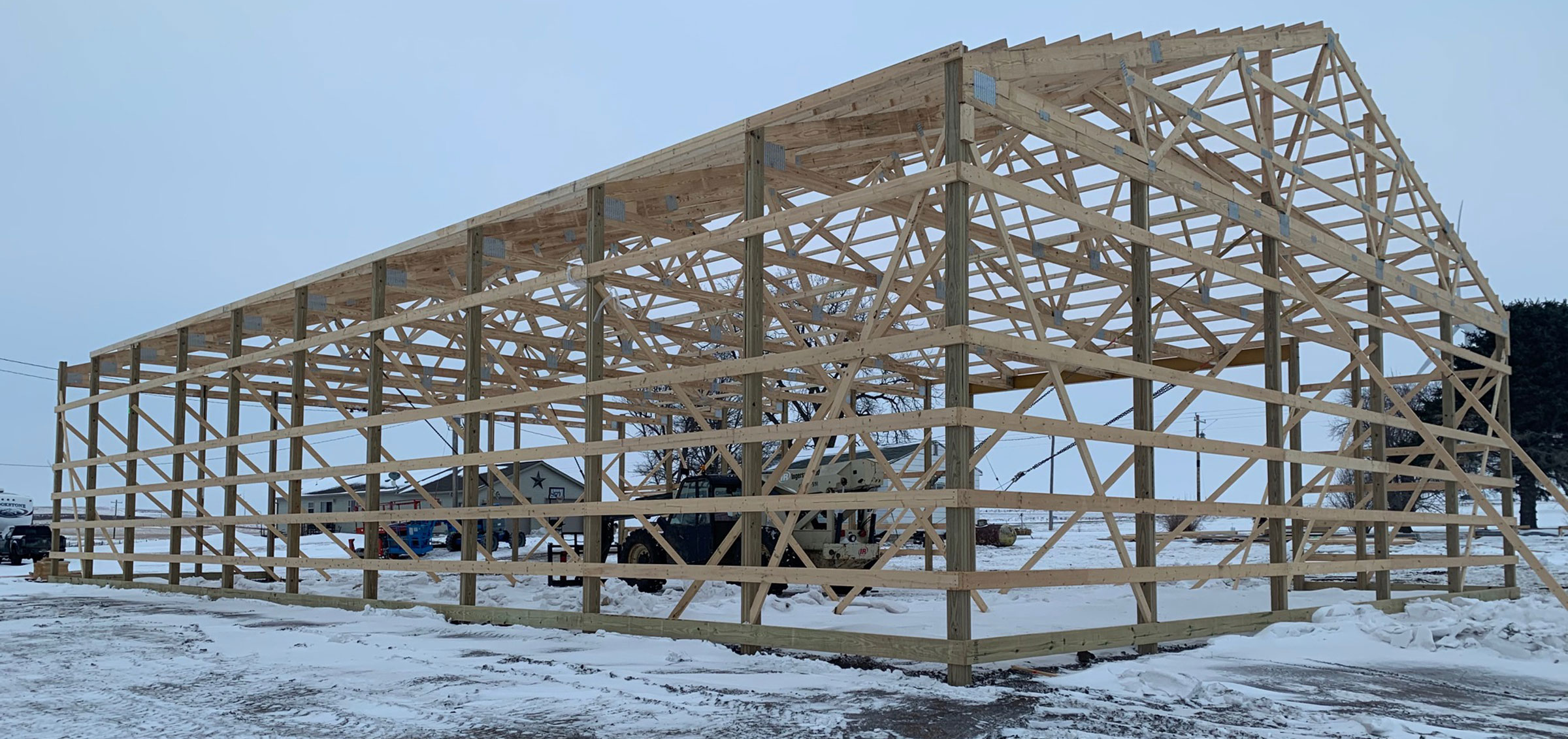 Pole Barn Storage Building